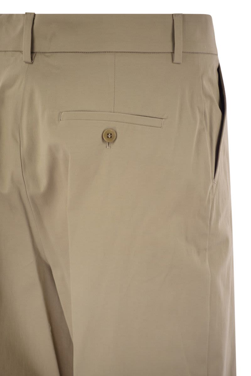 WEEKEND MAX MARA High-Waisted Cotton Satin Crop Trousers