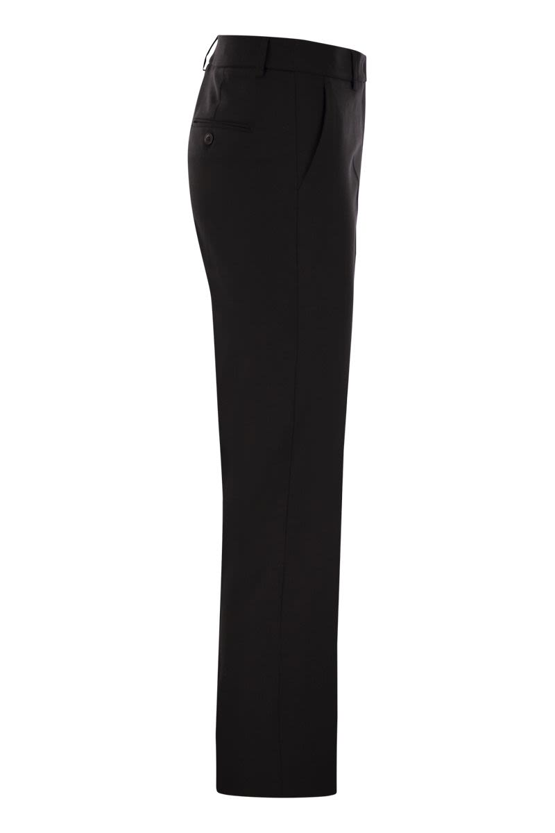 WEEKEND MAX MARA Wool Cigarette Trousers - Ankle Length