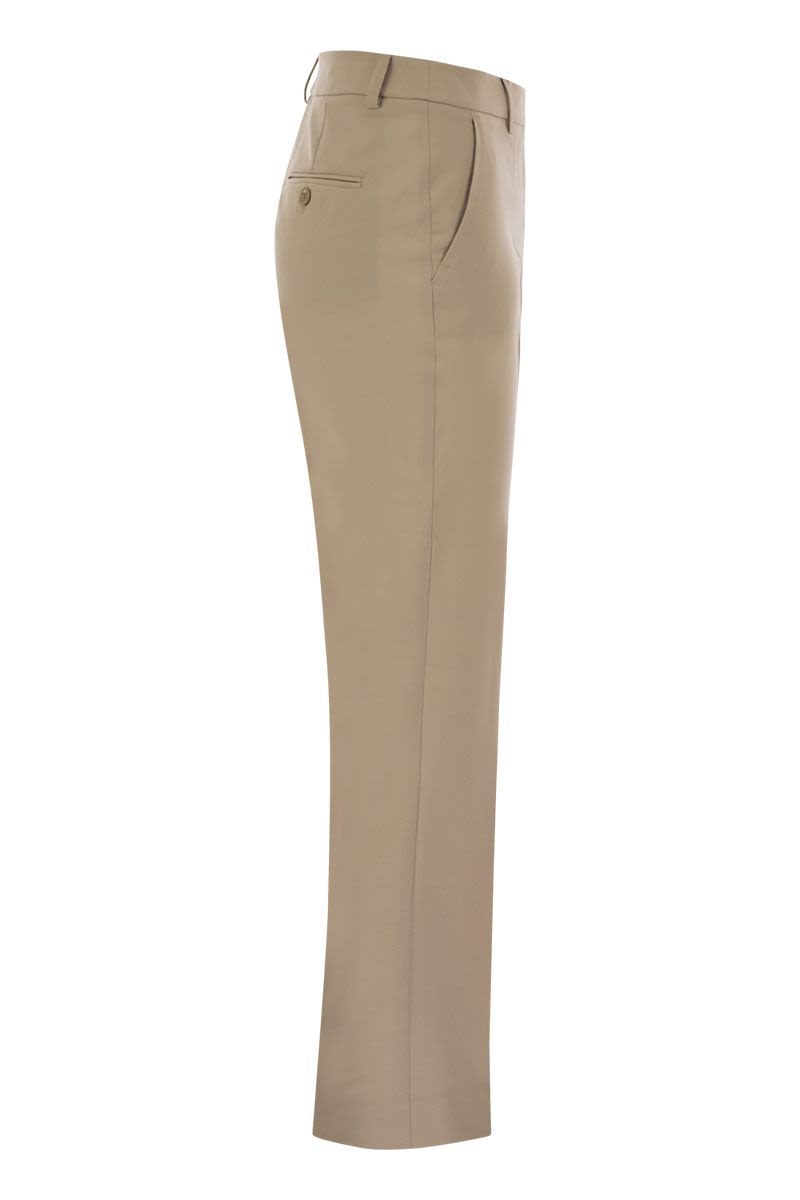 WEEKEND MAX MARA Women's Ankle-Length Wool Cigarette Trousers