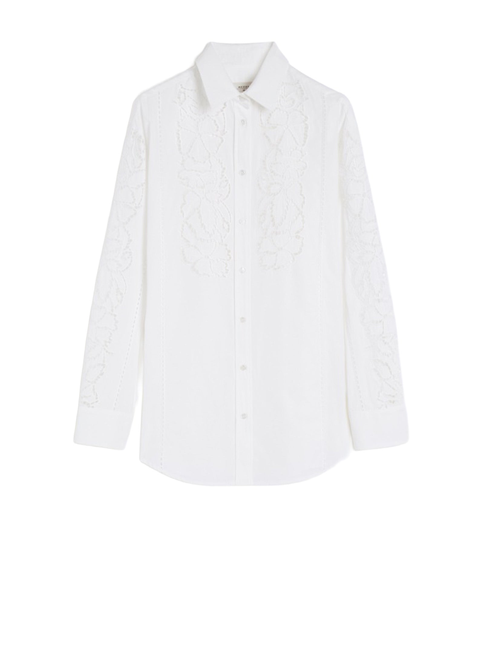 WEEKEND MAX MARA Embellished Soft Shirt with Floral Design