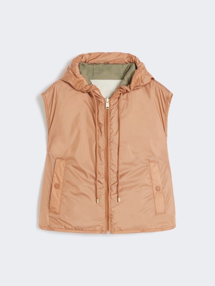 WEEKEND MAX MARA Reversible Hooded Quilted Vest for Women