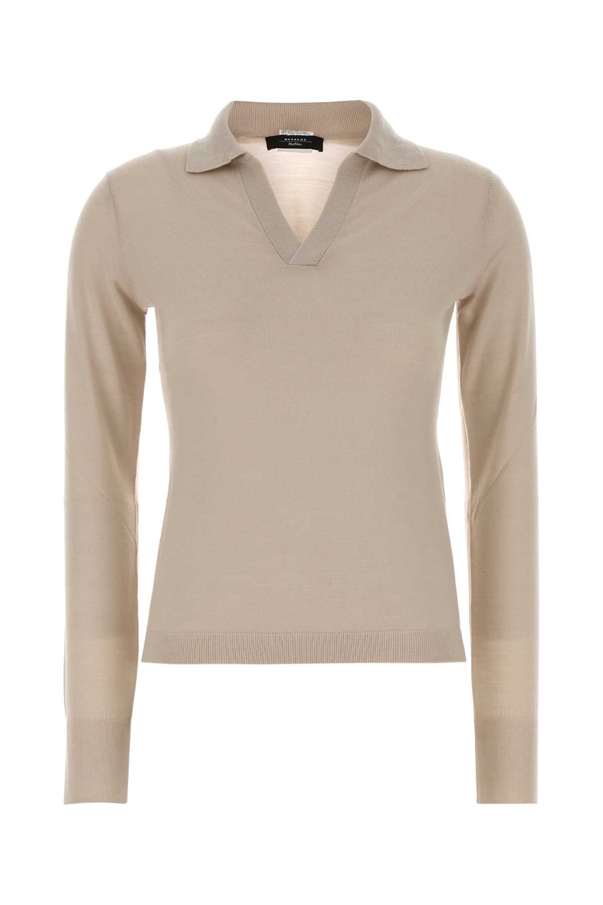 WEEKEND MAX MARA Wool Blend Polo Shirt for Women