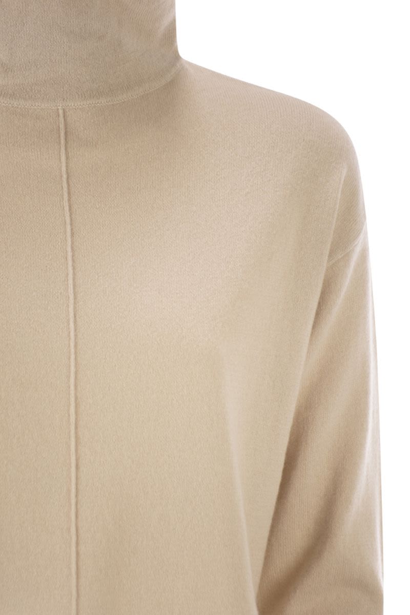 WEEKEND MAX MARA Crater Neckline Wool and Cashmere Jumper
