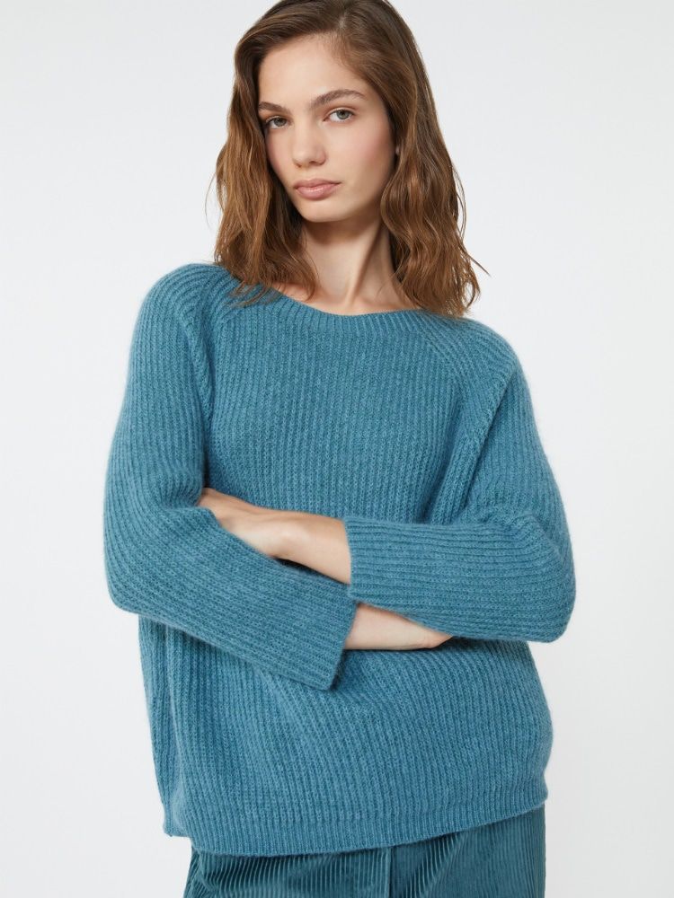 WEEKEND MAX MARA Denim Xeno Sweater for Women - FW25 Edition