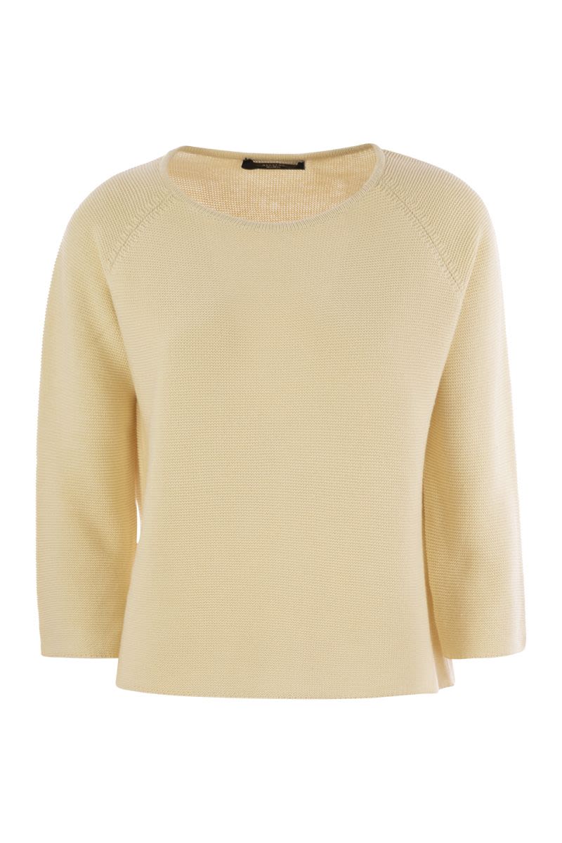 WEEKEND MAX MARA Loose Fit Boat-Neck Sweater