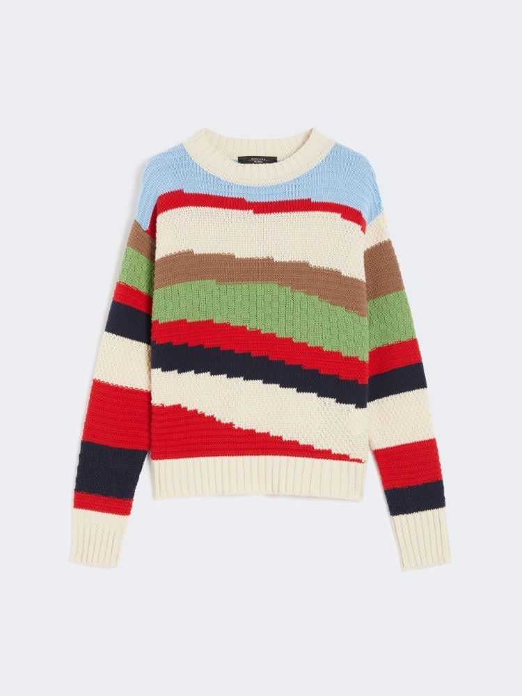 WEEKEND MAX MARA Multicolour Polo Sweater for Women - FW25