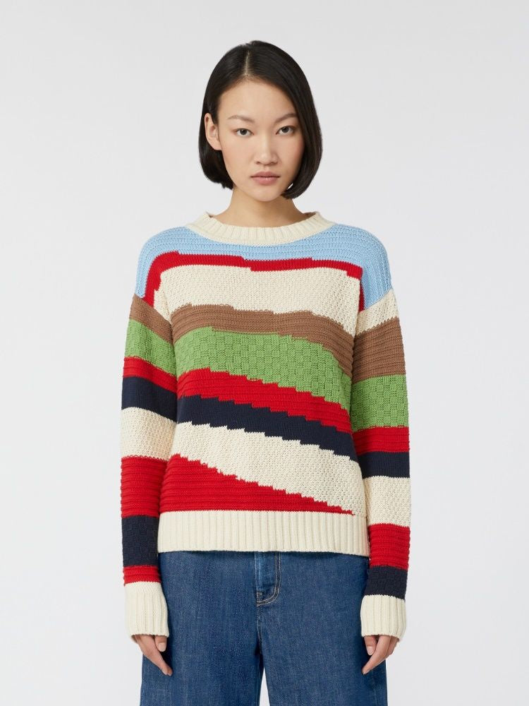 WEEKEND MAX MARA Multicolour Polo Sweater for Women - FW25