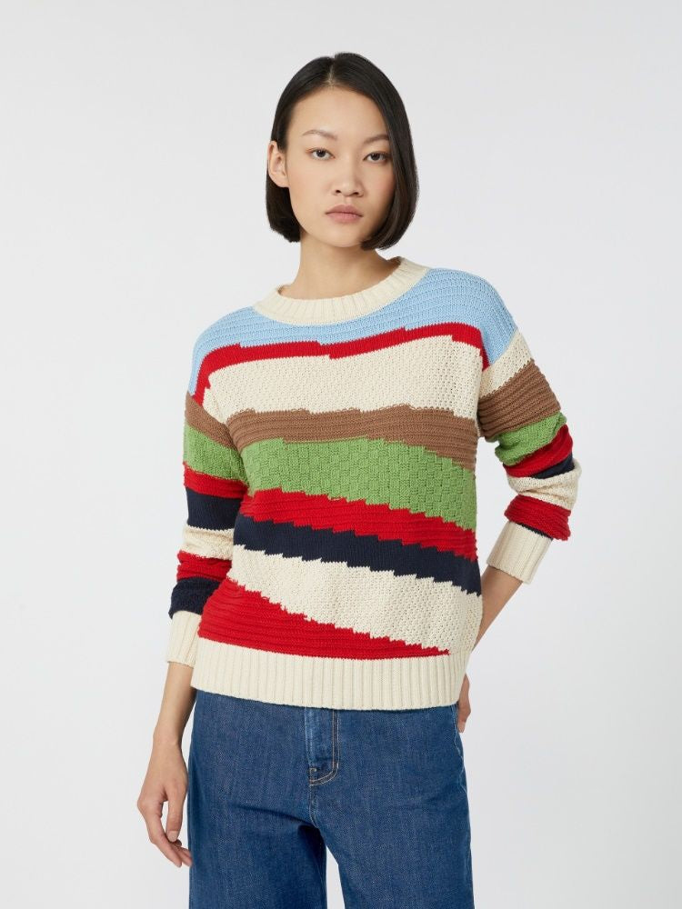 WEEKEND MAX MARA Multicolour Polo Sweater for Women - FW25