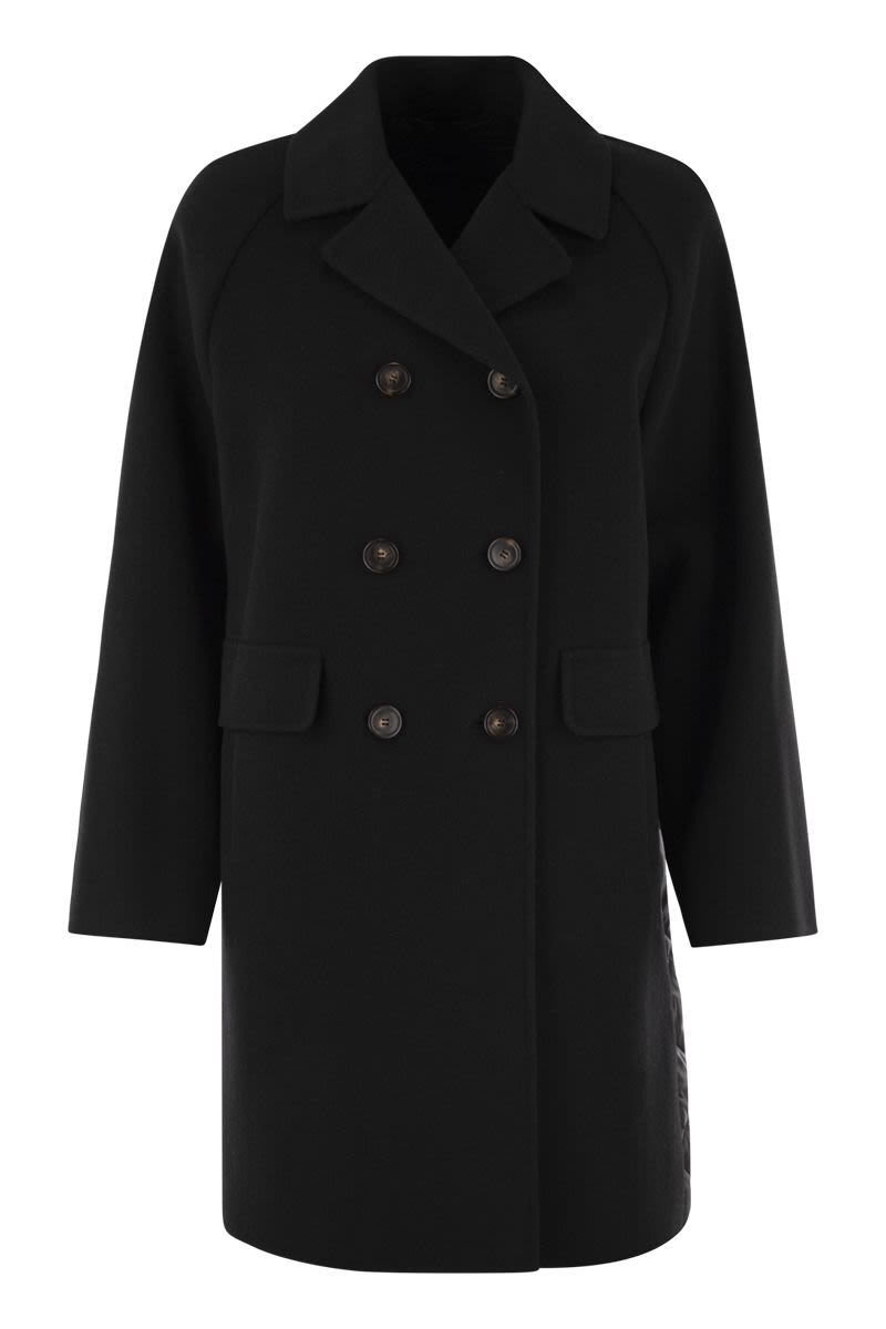 WEEKEND MAX MARA Mini Double Wool Drape Jacket
