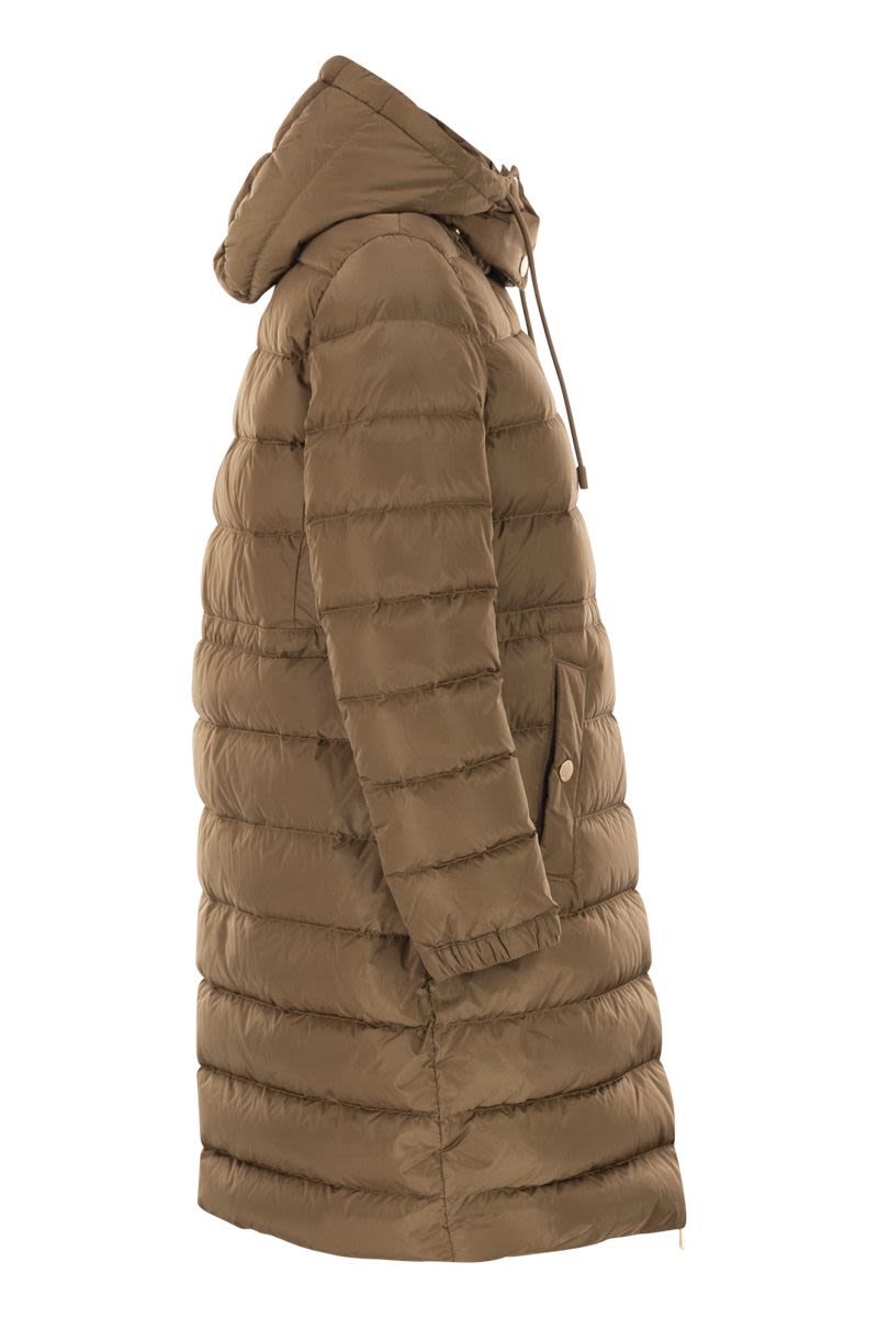 WEEKEND MAX MARA Slim Fit Down Jacket for Women - Midi Length