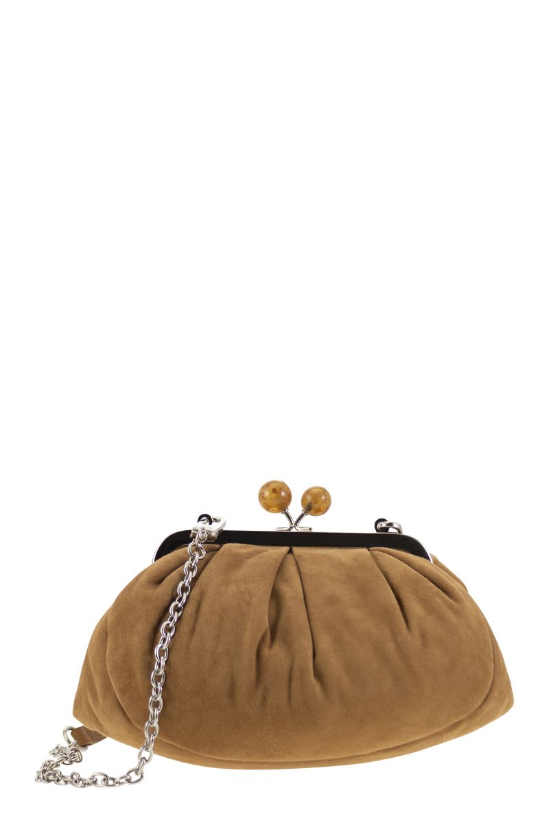 WEEKEND MAX MARA Mini Suede Clutch Handbag