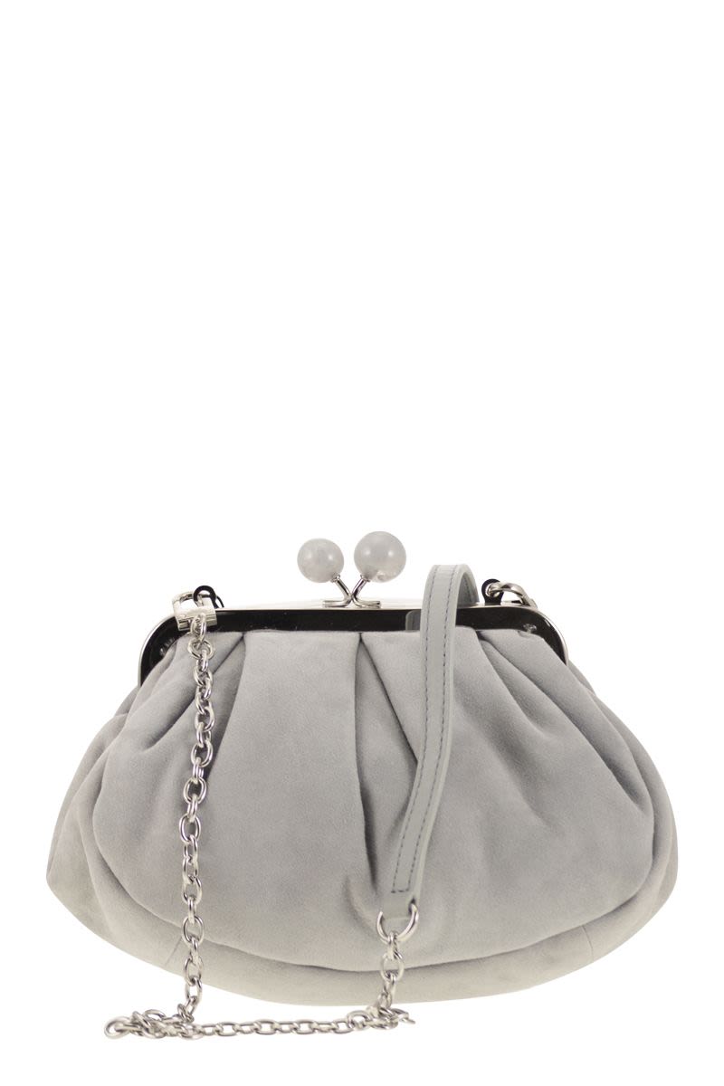 WEEKEND MAX MARA Mini Suede Pasticcino Handbag