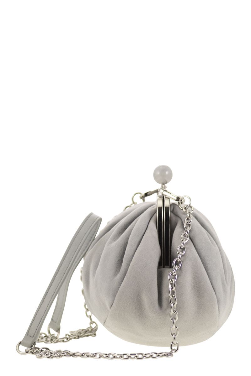 WEEKEND MAX MARA Mini Suede Pasticcino Handbag