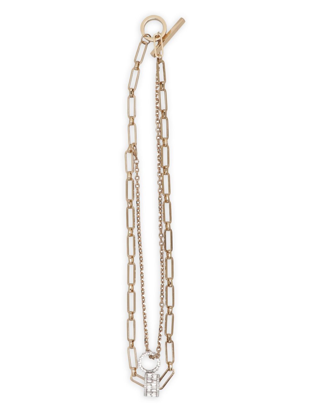WEEKEND MAX MARA Taranto Mini Necklace with Silver Rings