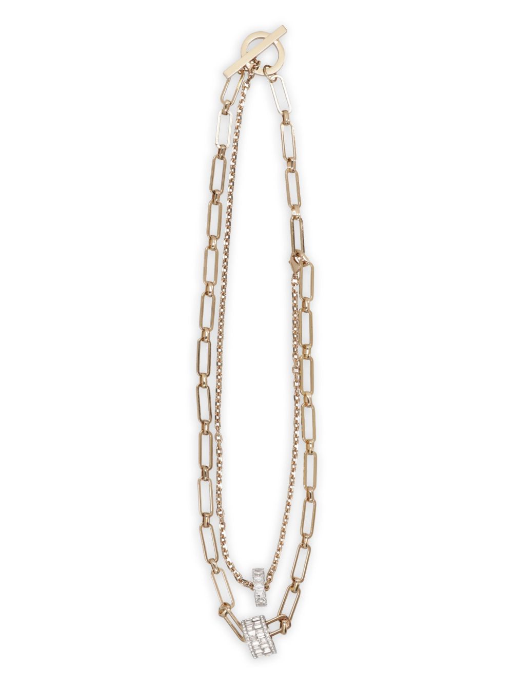 WEEKEND MAX MARA Taranto Mini Necklace with Silver Rings