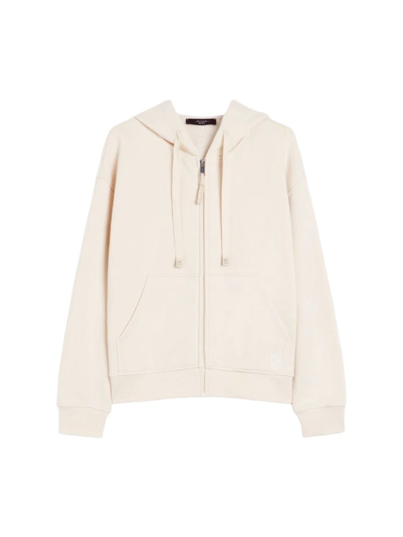 WEEKEND MAX MARA Women's Mini Cotton Zipped Sweatshirt