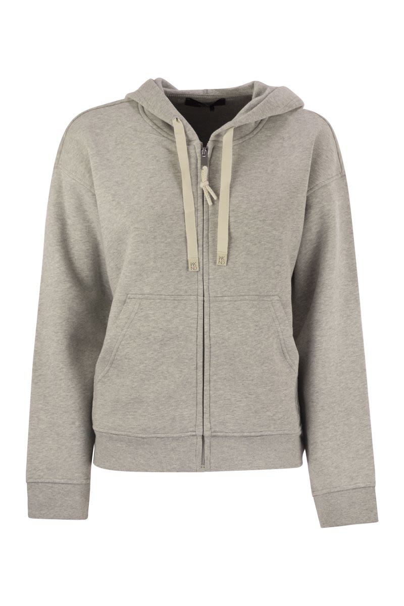 WEEKEND MAX MARA Cotton Zipped Sweatshirt