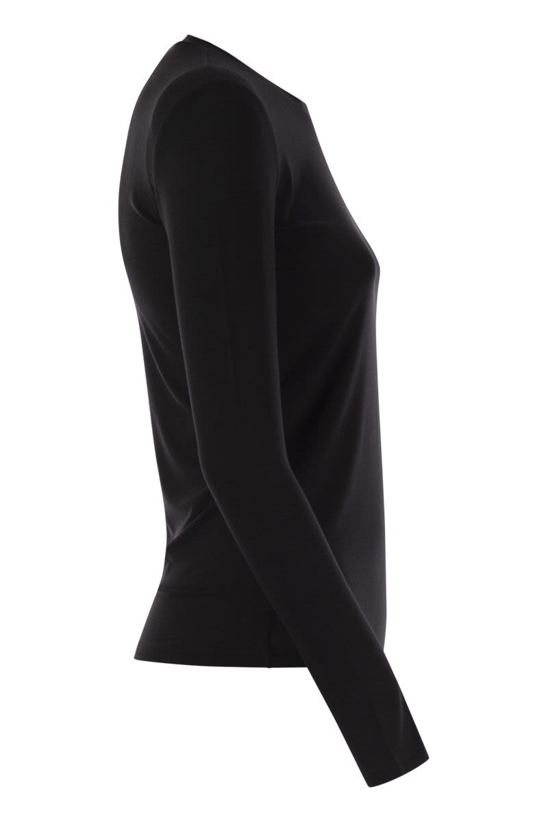 WEEKEND MAX MARA Slim Fit Viscoe Yarn Sweater