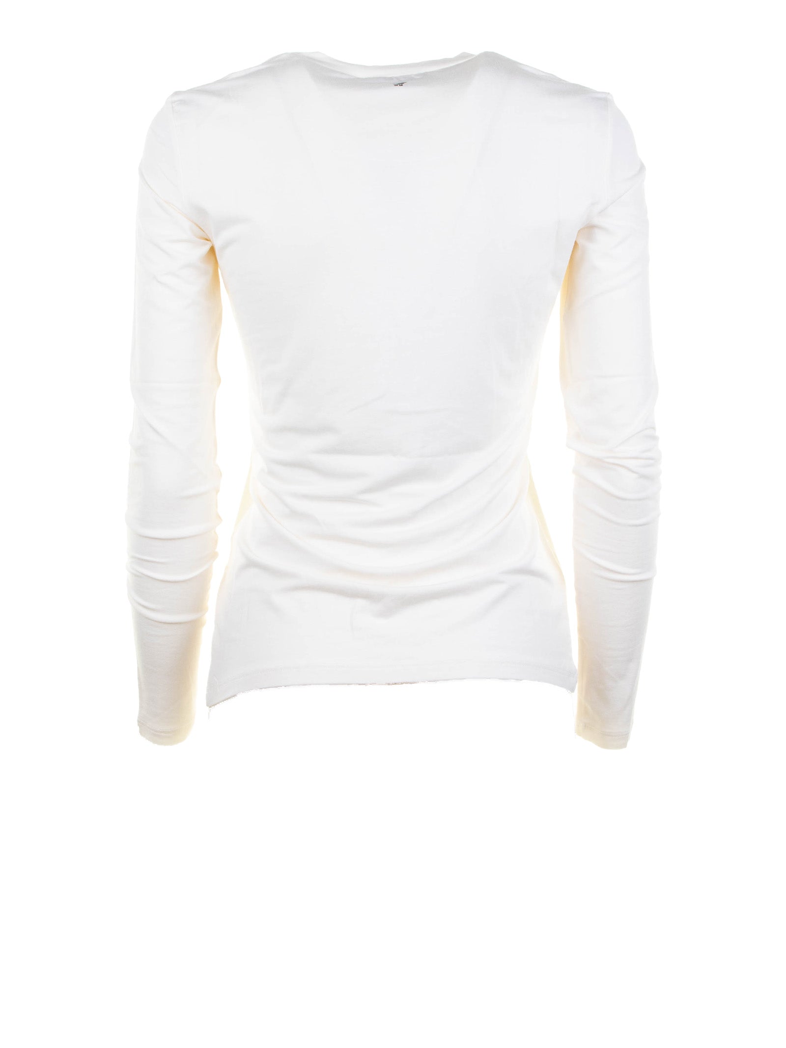 WEEKEND MAX MARA Stretch Viscose Crew Neck T-Shirt