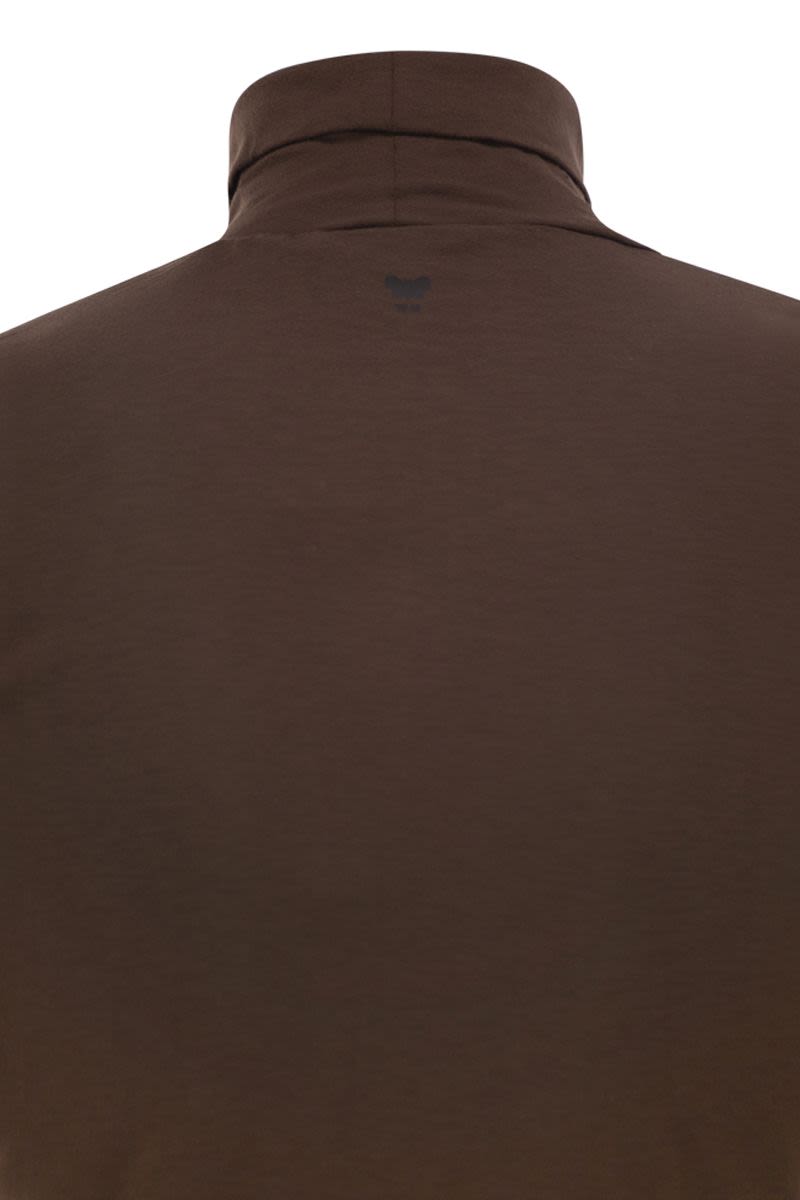 WEEKEND MAX MARA Fitted High Neck Turtleneck T-Shirt