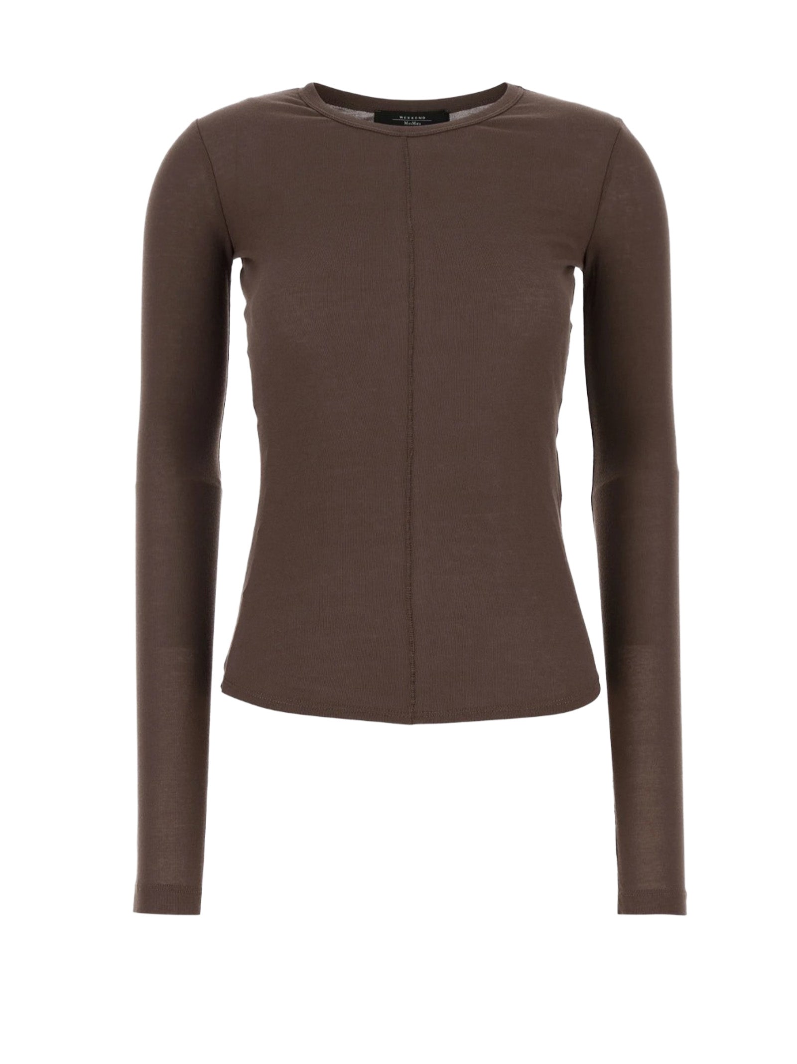 WEEKEND MAX MARA Long Sleeve Cotton Sweater for Women