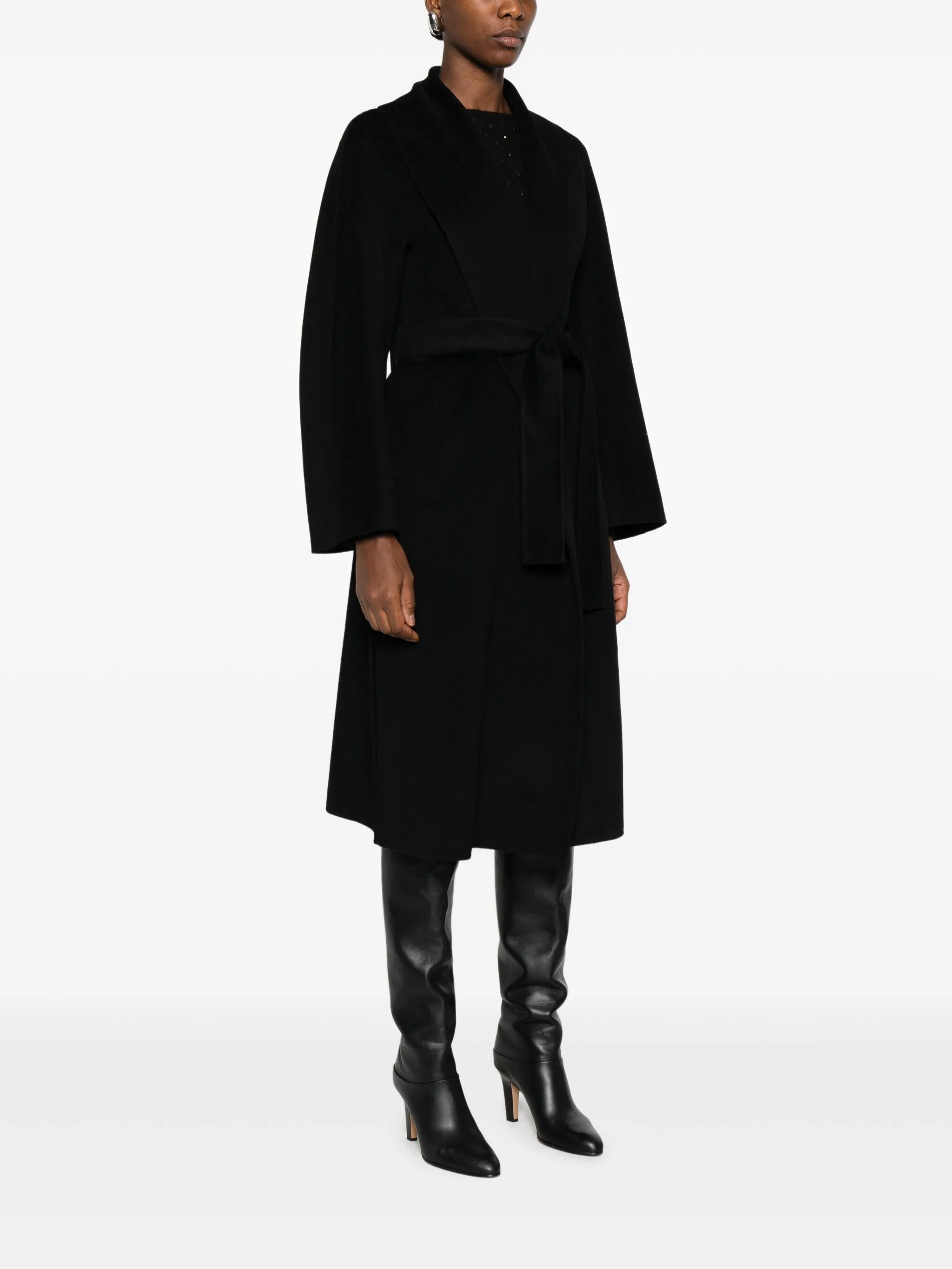 MAX MARA STUDIO Chic Cashmere and Wool Blend Jacket
