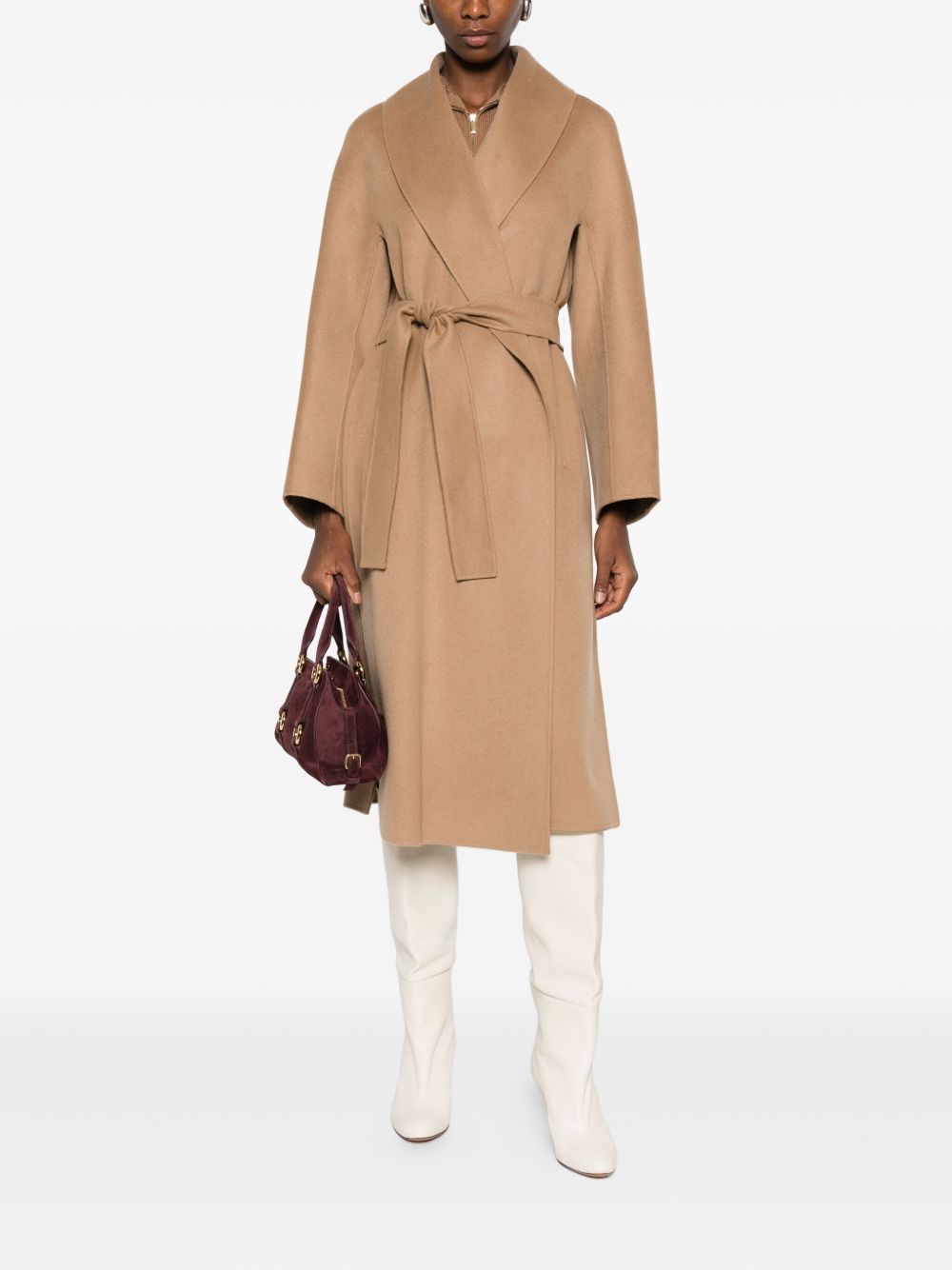 MAX MARA STUDIO Chic Cashmere and Wool Blend Jacket