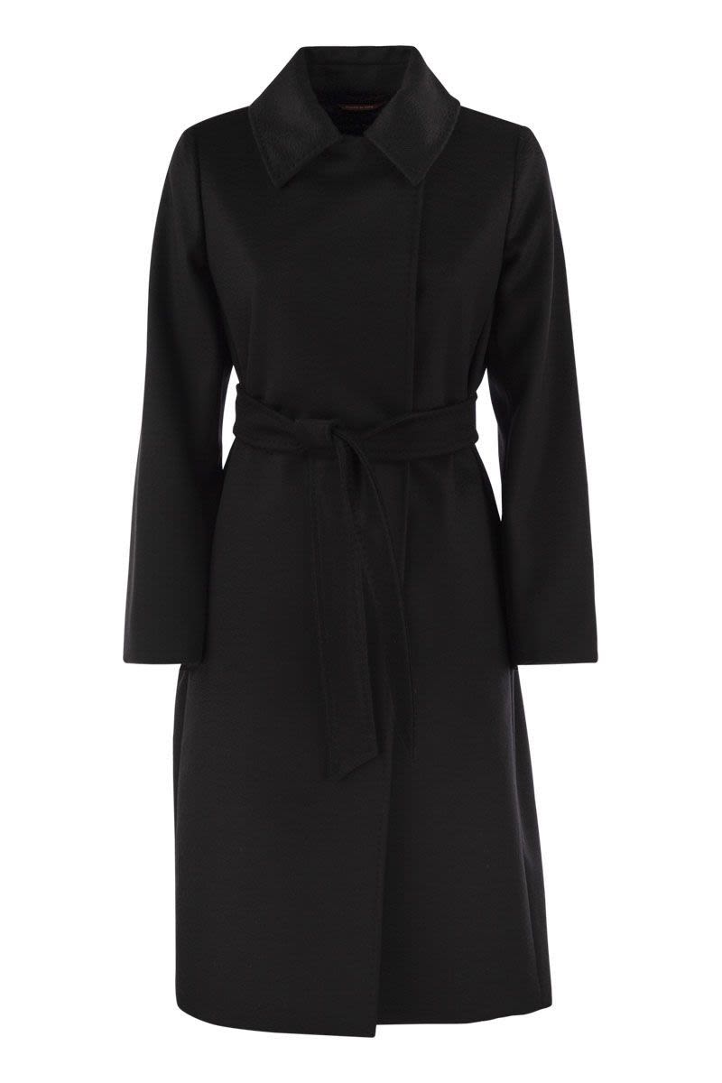 MAX MARA STUDIO 2-in-1 Collar Wool Jacket - Size 38