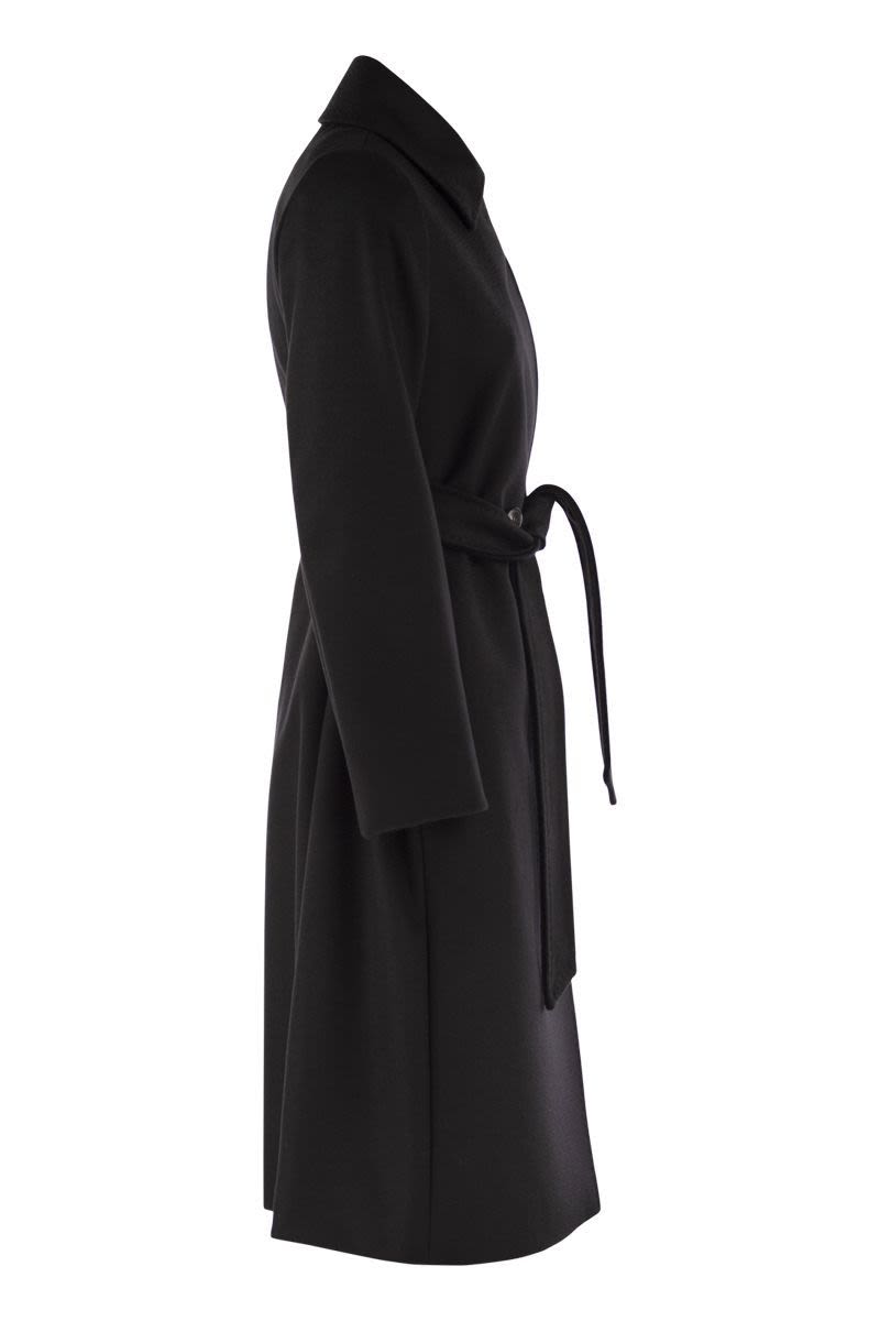 MAX MARA STUDIO 2-in-1 Collar Wool Jacket - Size 38