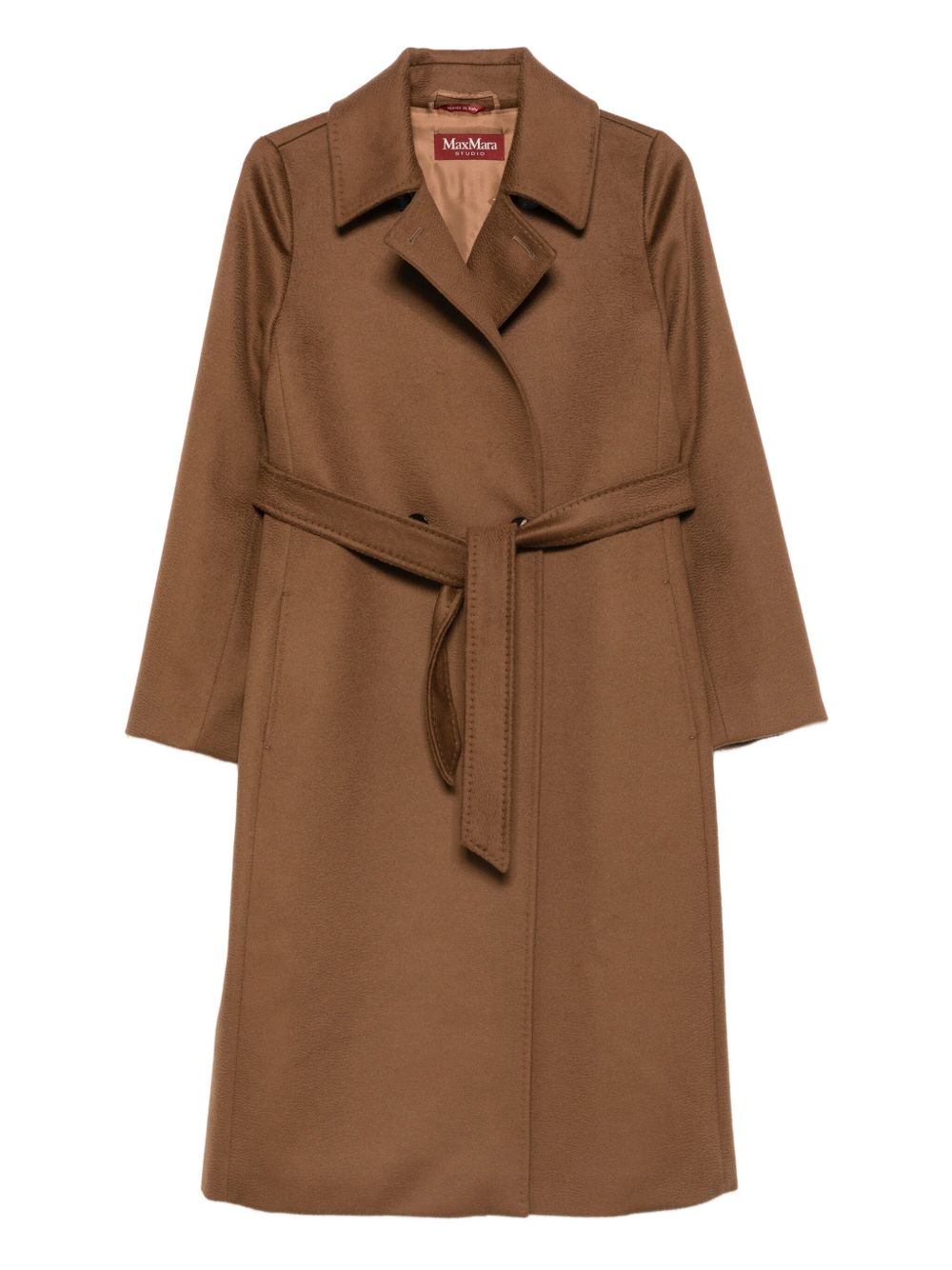 MAX MARA STUDIO Women's 2-in-1 Collar Jacket with Belt Size 38