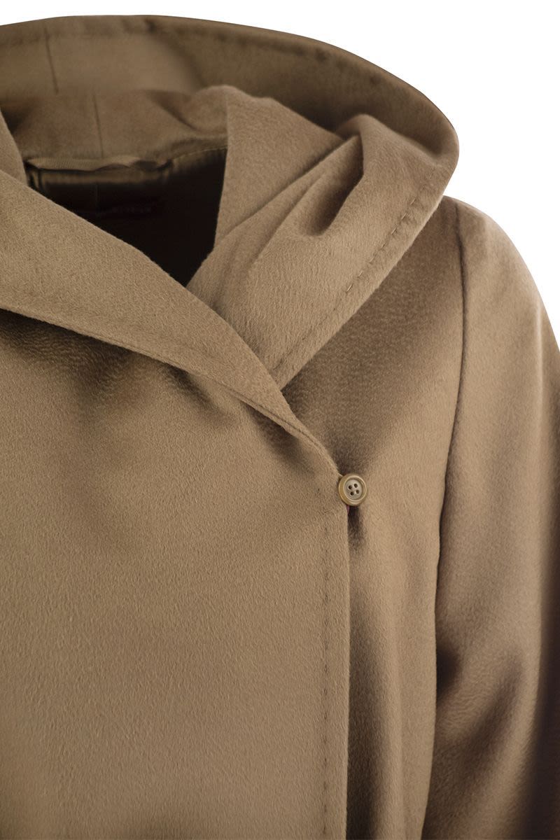 MAX MARA STUDIO Hooded Belted Jacket