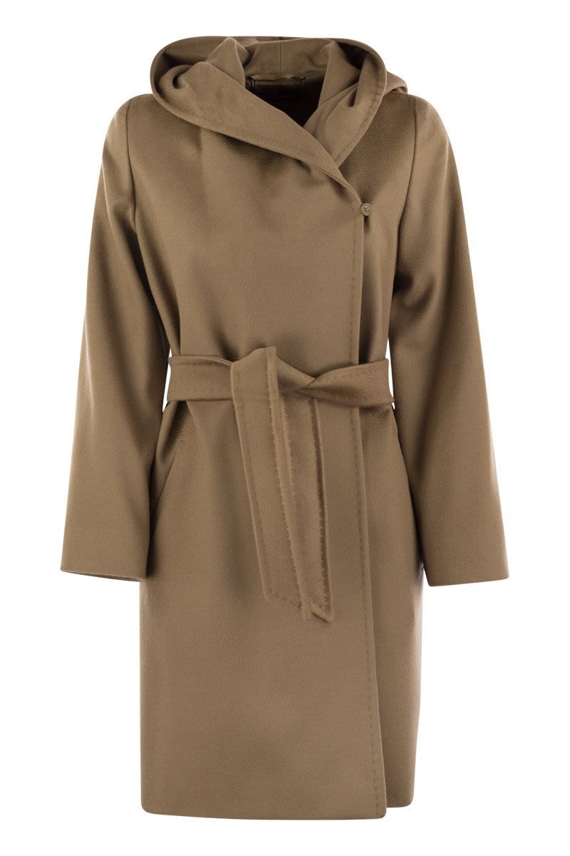 MAX MARA STUDIO Hooded Belted Jacket