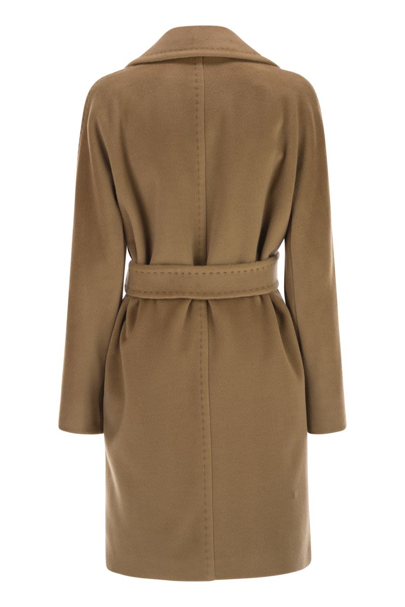 MAX MARA Wool Beaver Midi Dressing Gown Jacket