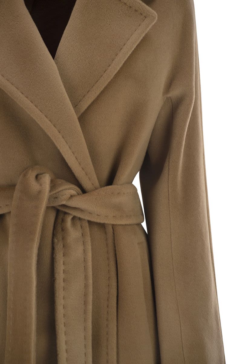 MAX MARA Wool Beaver Midi Dressing Gown Jacket