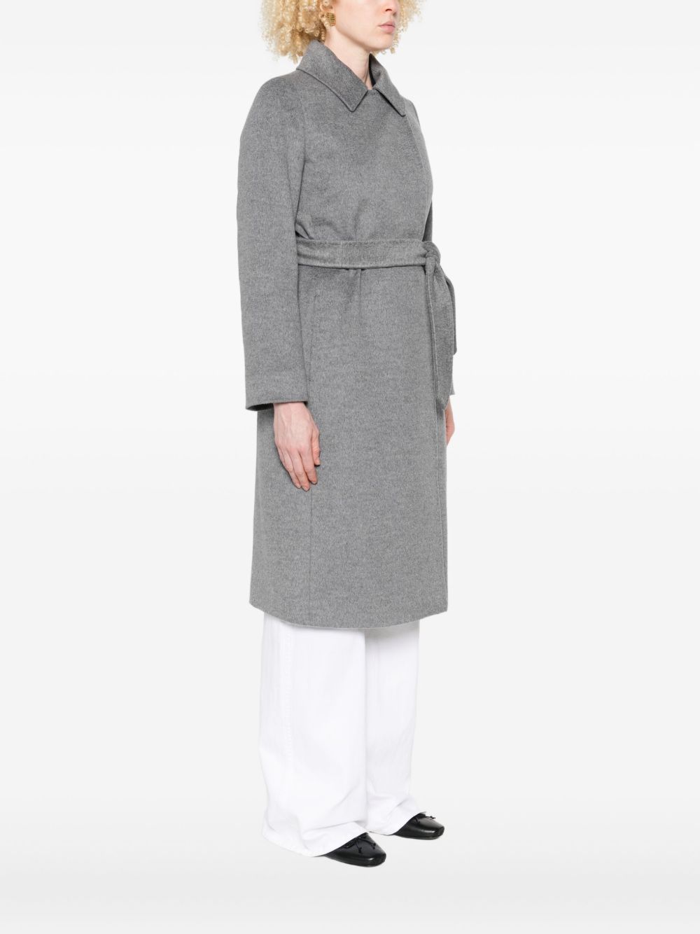 MAX MARA STUDIO Chic Wool Dressing Gown Jacket