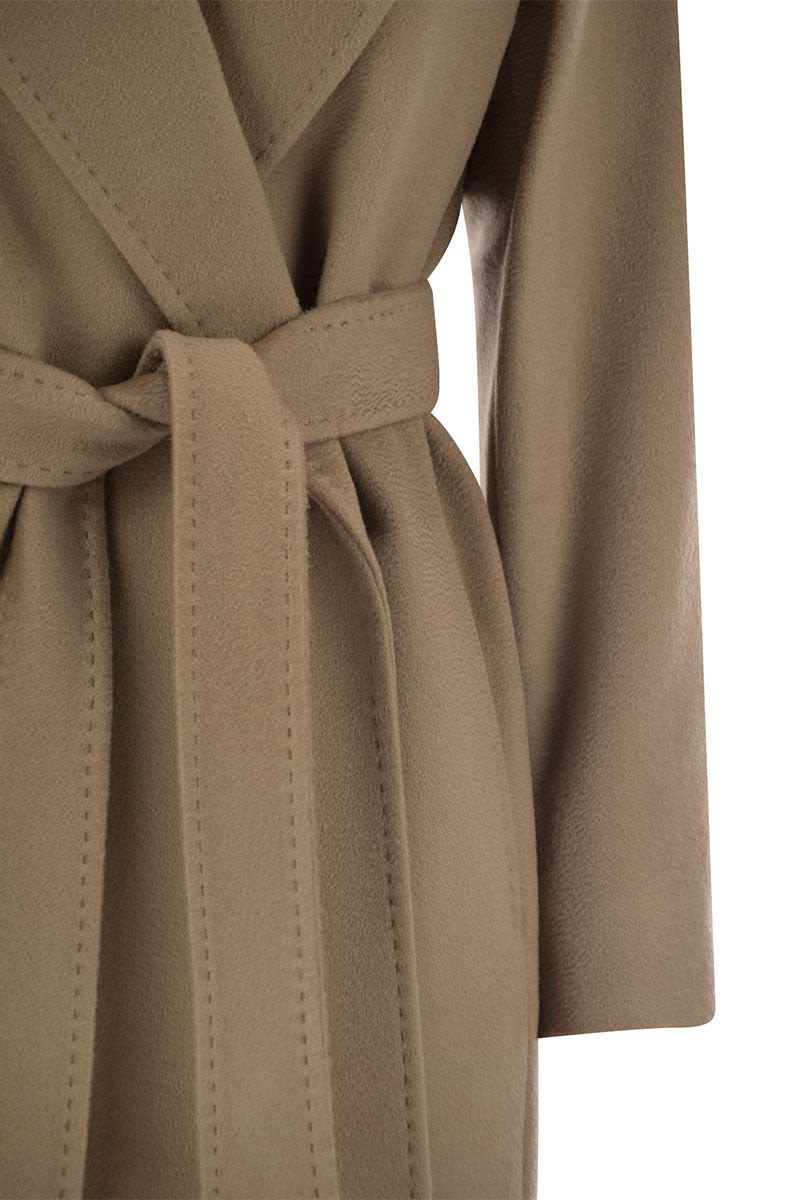 MAX MARA Wool Drap Long Dressing Gown Jacket