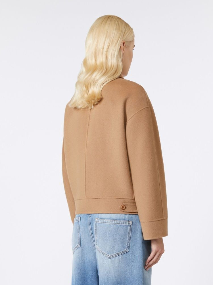 MAX MARA STUDIO Elegant Women’s Fiero Jacket in Camel