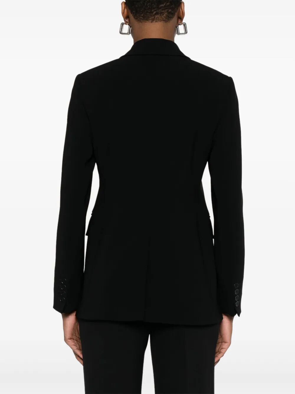 MAX MARA STUDIO Women's Single-Breasted Blazer with Tailored Fit