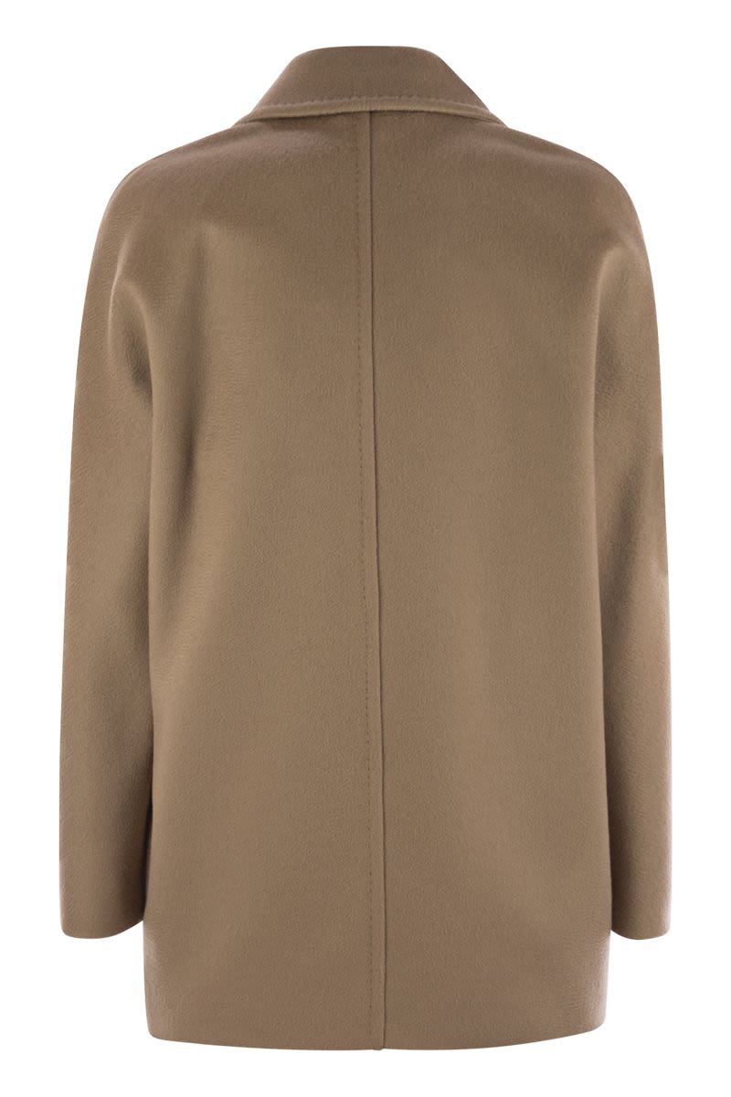 MAX MARA Elegant Virgin Wool Caban for Women