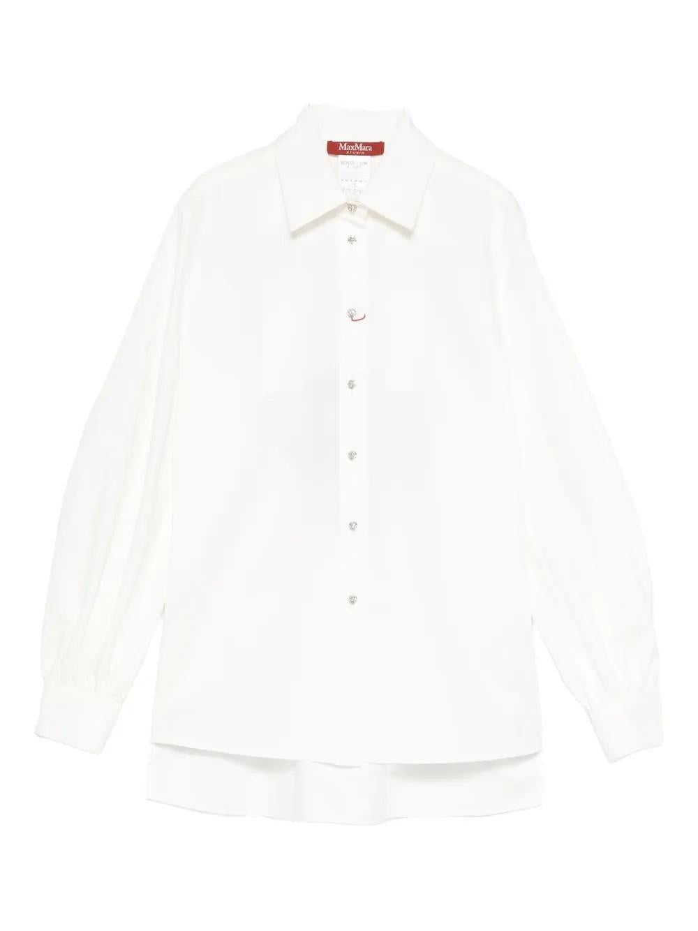 MAX MARA STUDIO Cut-Out Layered Shirt for Women