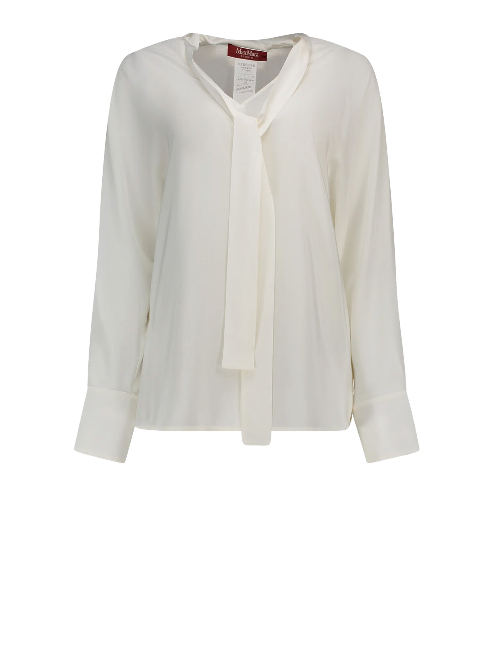 MAX MARA STUDIO Elegantly Crafted Long-Sleeved Blouse for Women