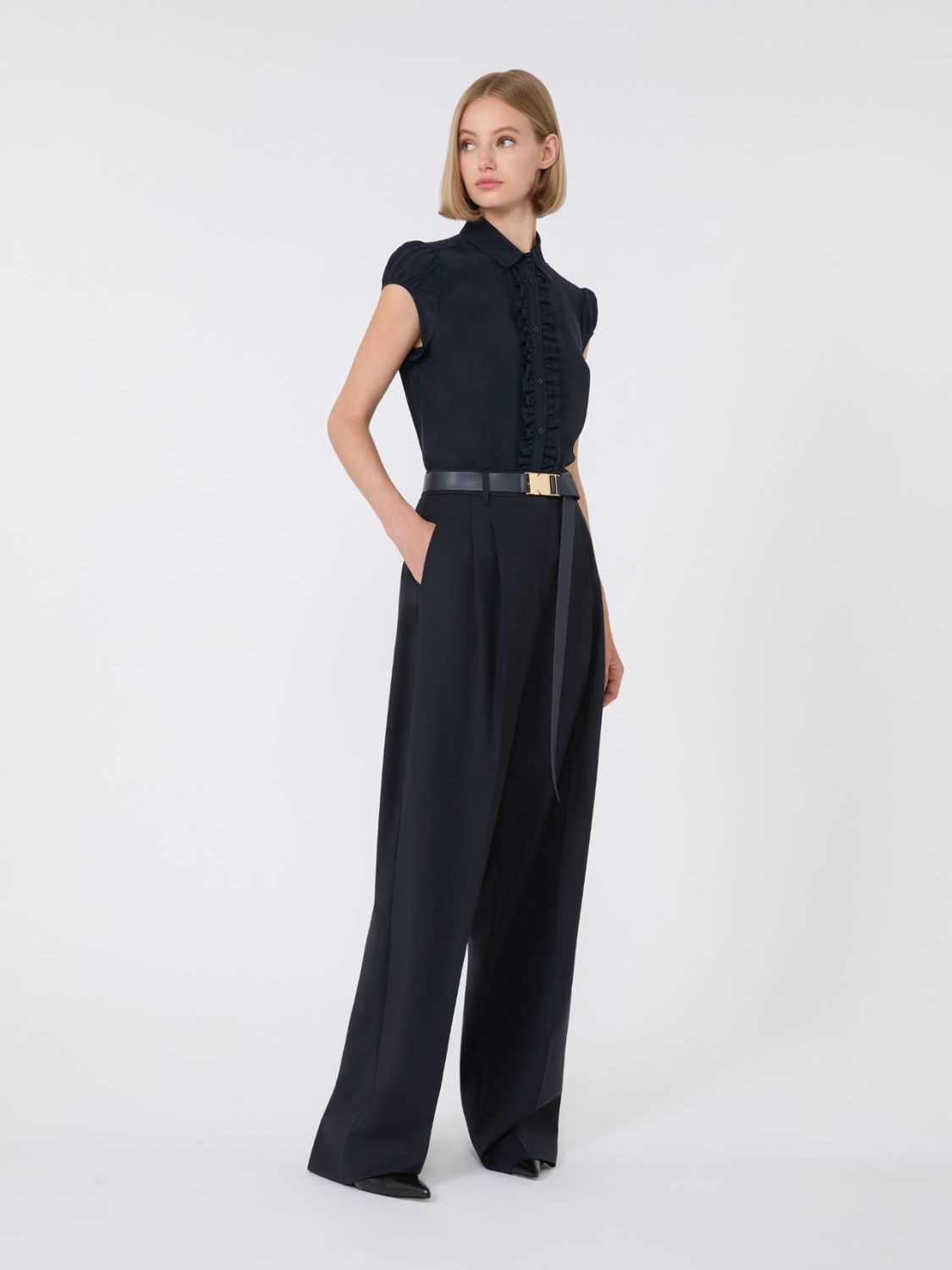 MAX MARA STUDIO Elegantly Tailored Women's Trouser for FW25