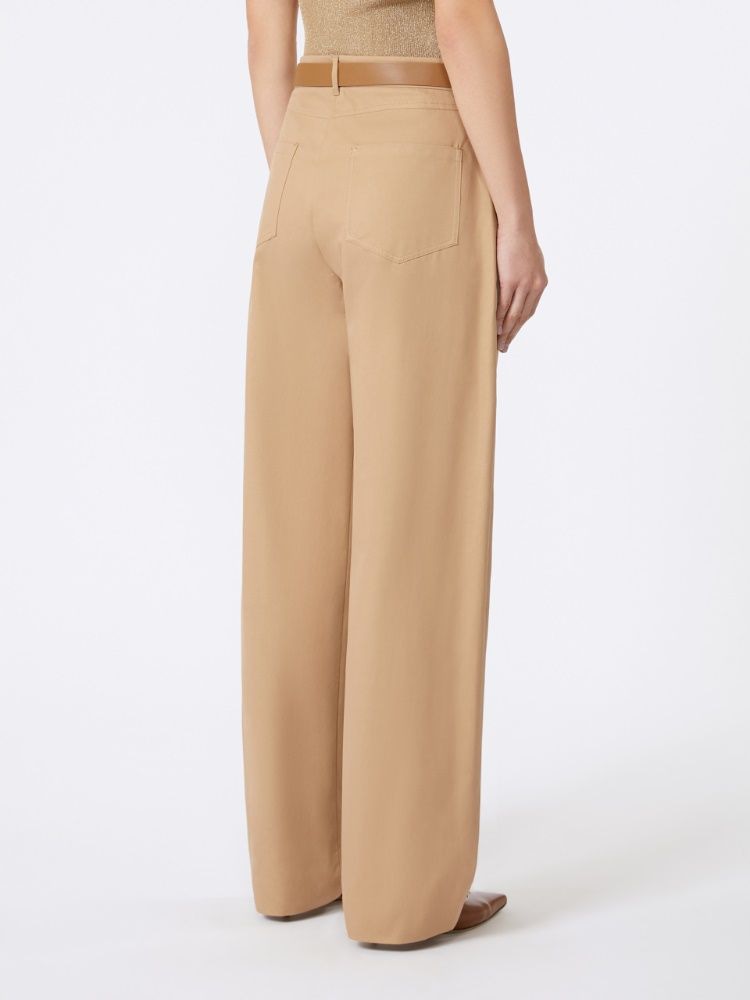 MAX MARA STUDIO Trendy High-Waisted Trousers for Women