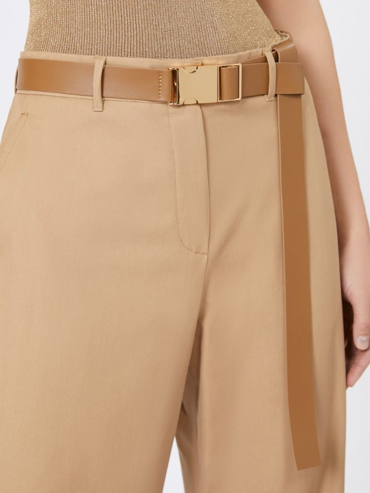 MAX MARA STUDIO Trendy High-Waisted Trousers for Women