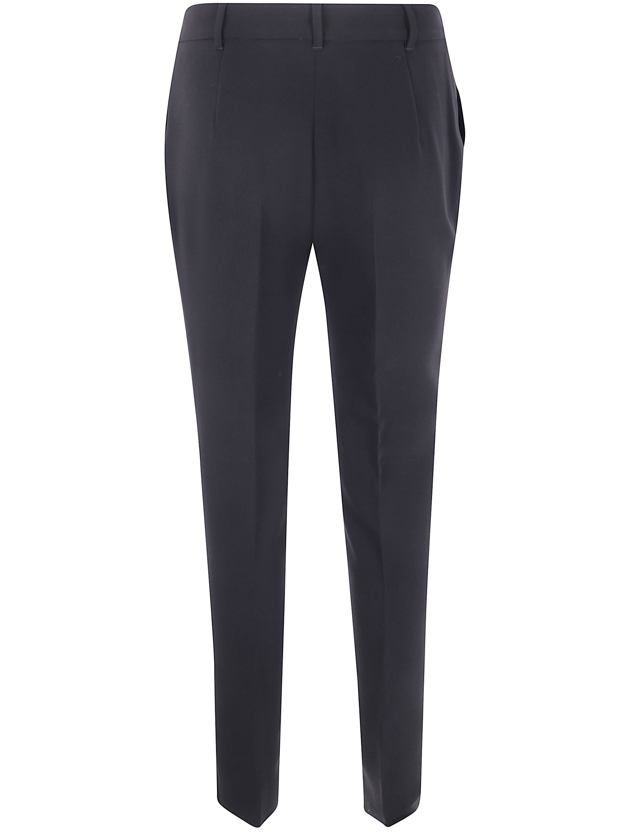 MAX MARA STUDIO Straight Cady Trousers for Women