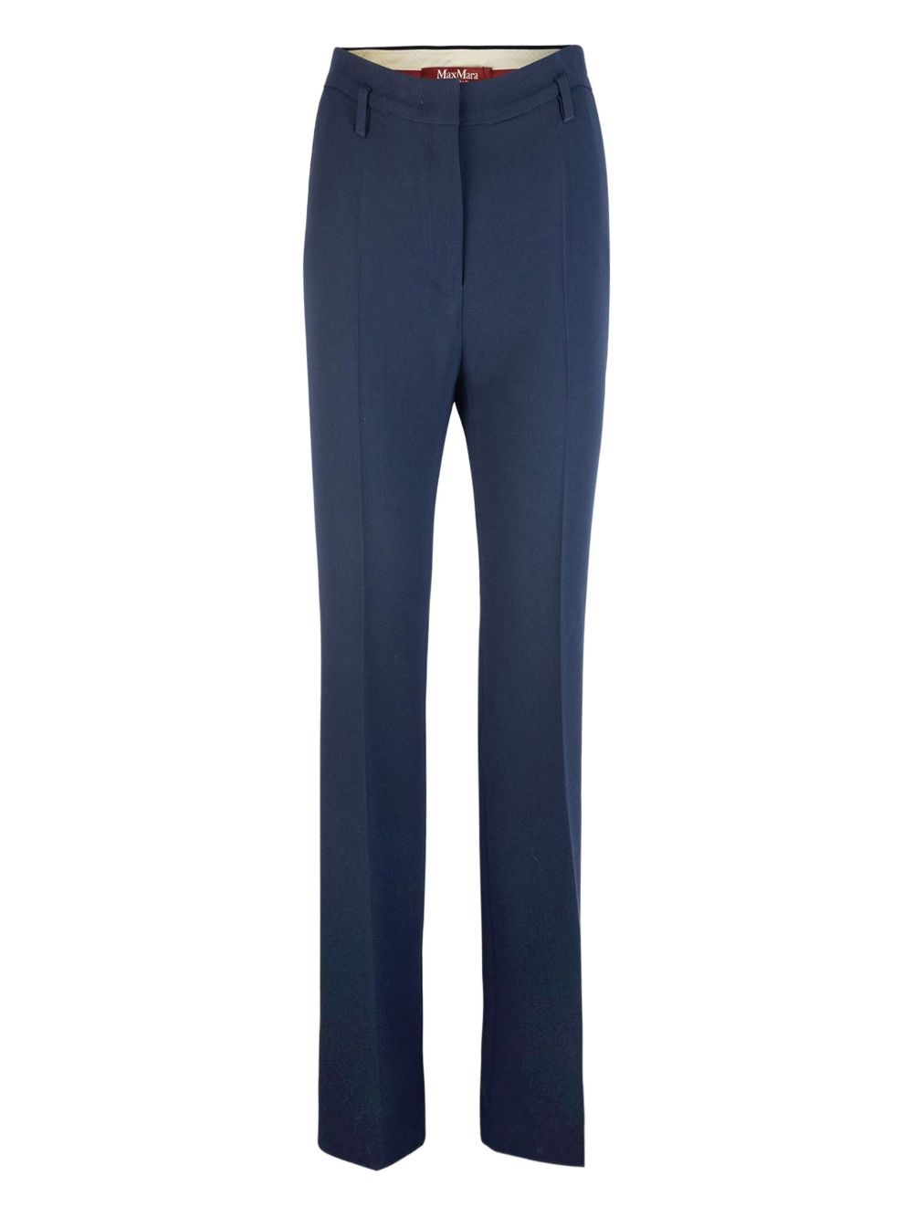 MAX MARA STUDIO High-Waisted Flared Trousers - Size 40