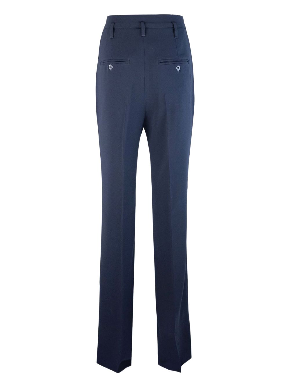 MAX MARA STUDIO High-Waisted Flared Trousers - Size 40