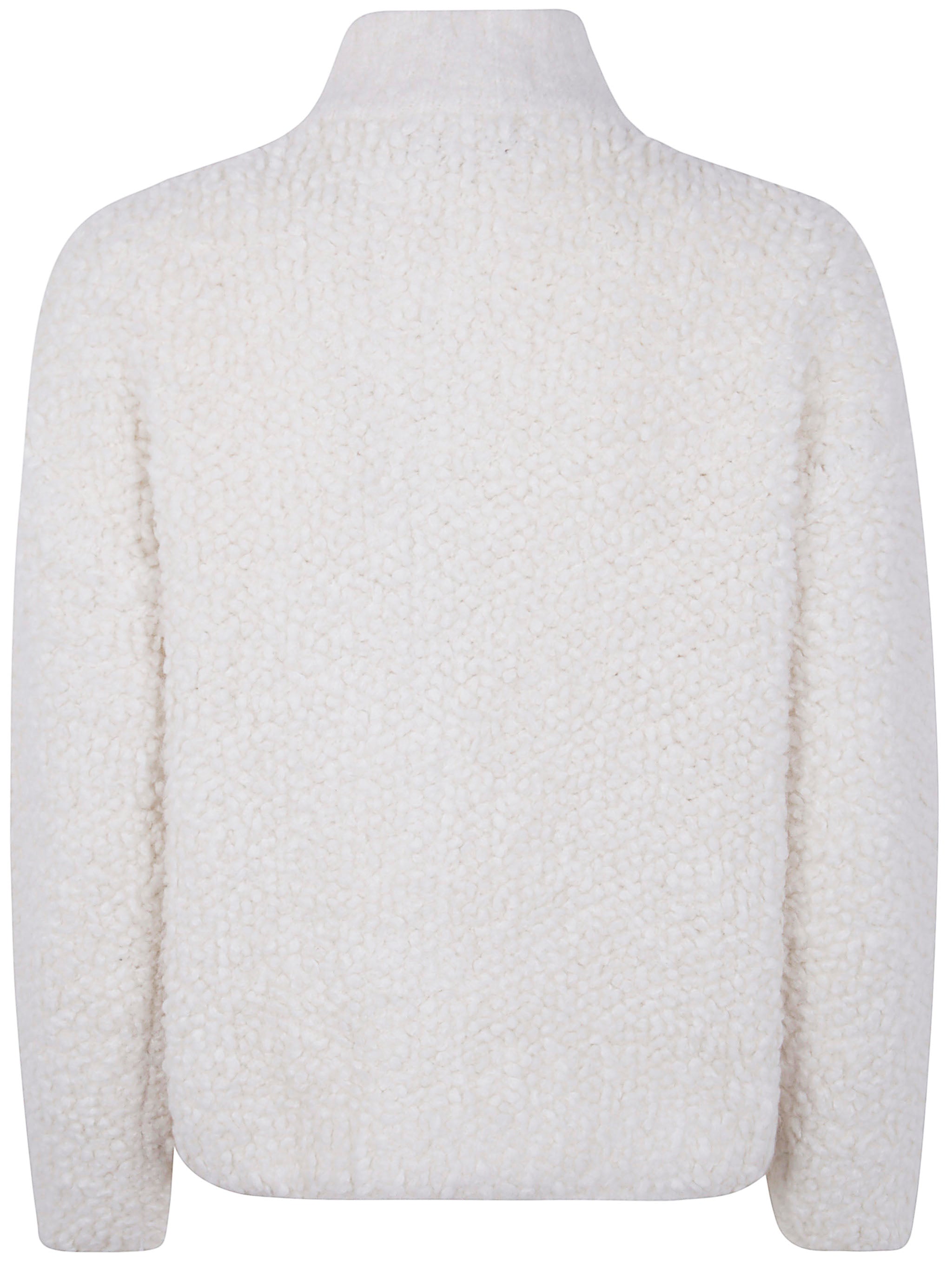 MAX MARA STUDIO Women's Turtleneck Front Zip Cardigan Size S