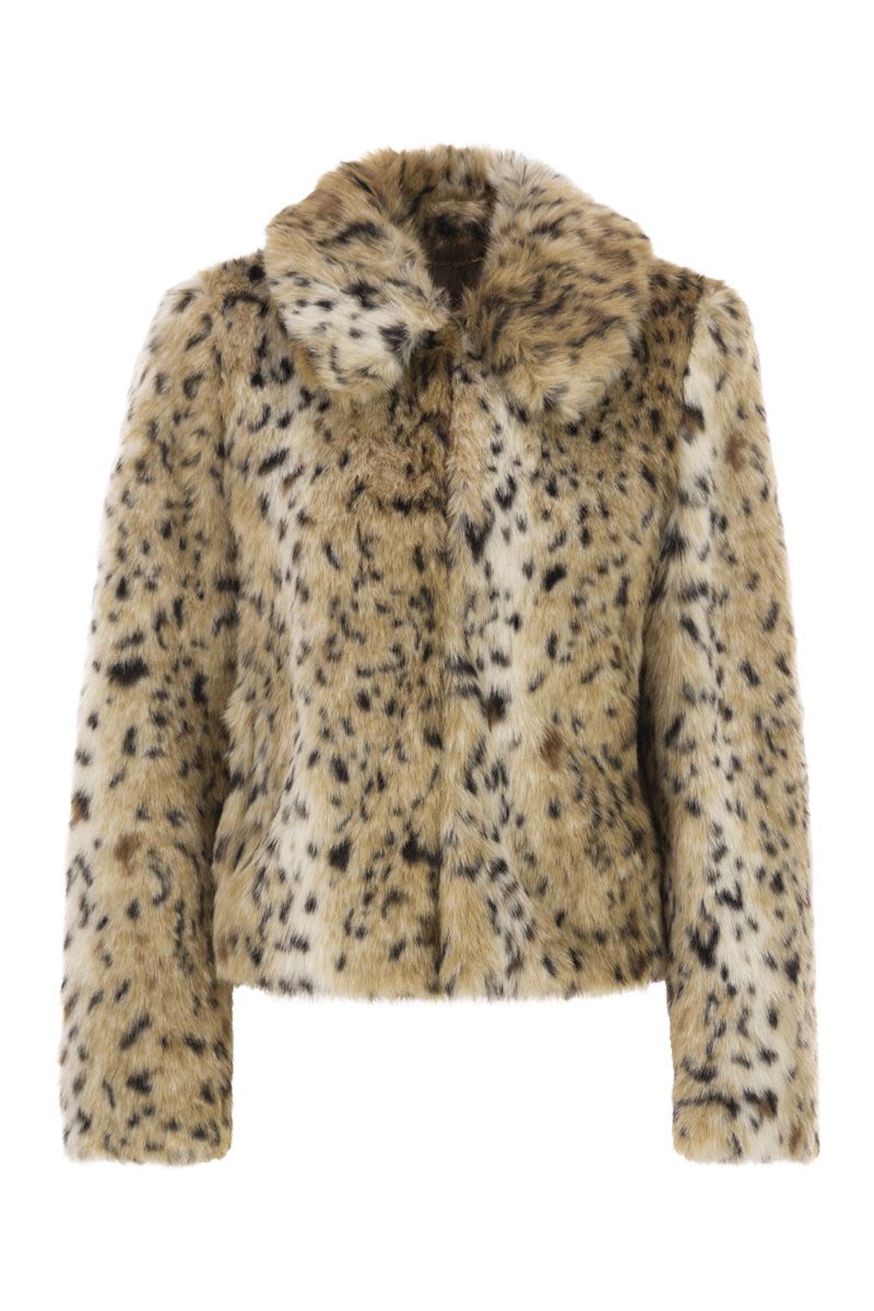 MAX MARA Elegant Eco-Friendly Fur Jacket