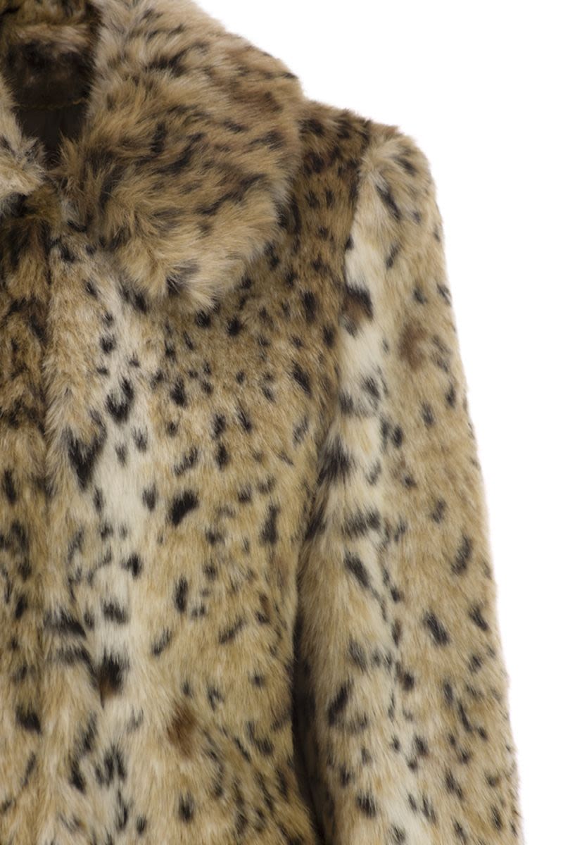 MAX MARA Elegant Eco-Friendly Fur Jacket